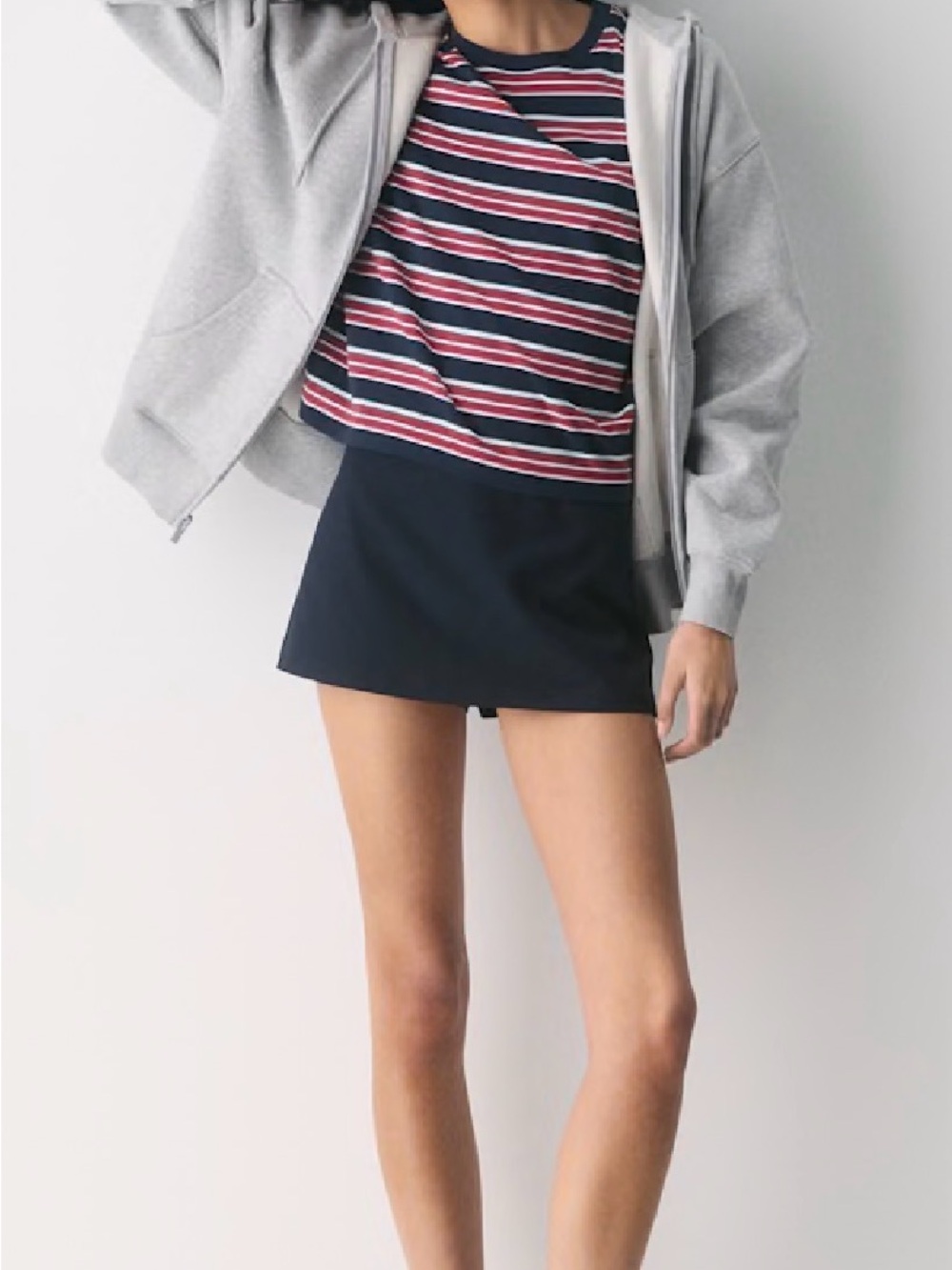 Aritzia Navy Skort Brand New with Tags